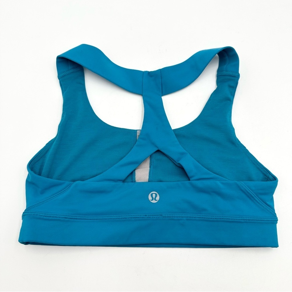 Lululemon Fast Lane Bra Indian Ocean - Picture 6 of 9
